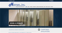Desktop Screenshot of holman-inc.com